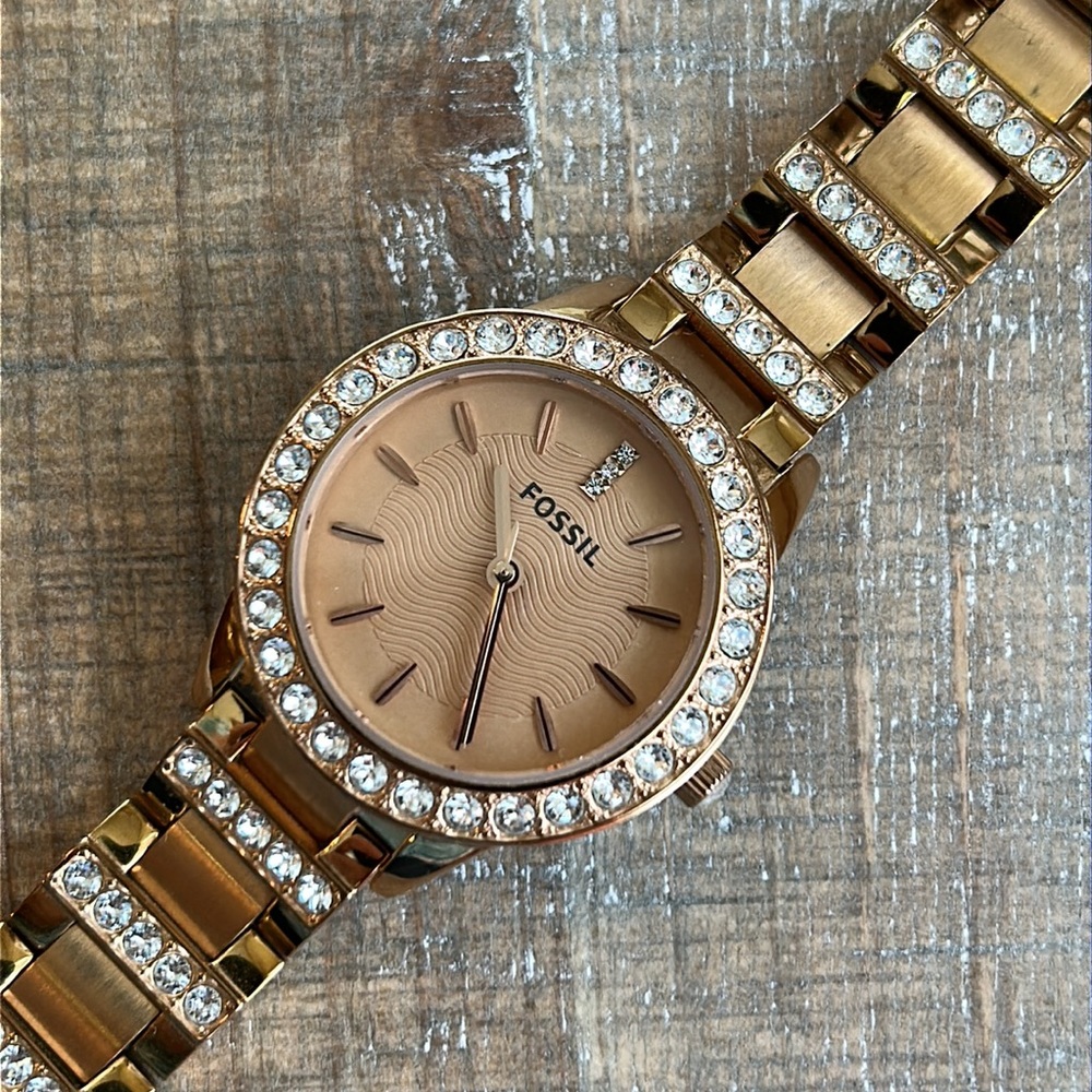 Fossil ES-3020 Jesse Ladies Watch with Crystals